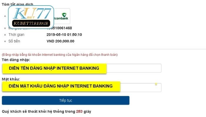 Chú ý cho giao dịch Nạp tiền Kubet77 người chơi cần biết
