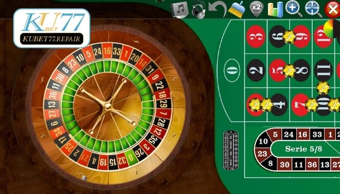 Những cửa cược chính xuất hiện trong Roulette Kubet77