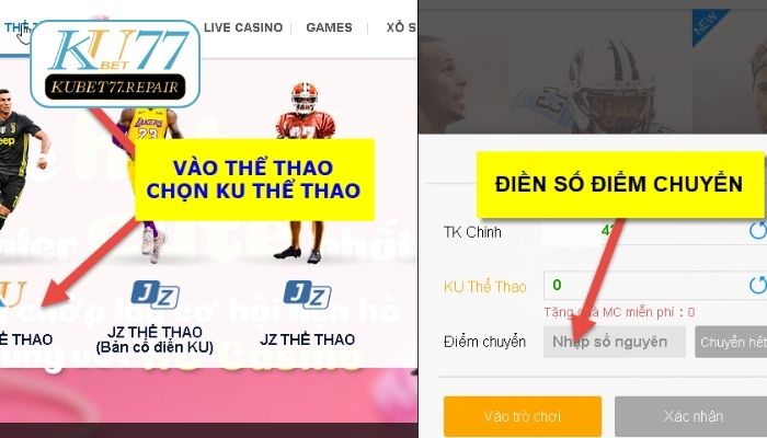 Khám phá thông tin cơ bản về sảnh cược Ku Thể Thao